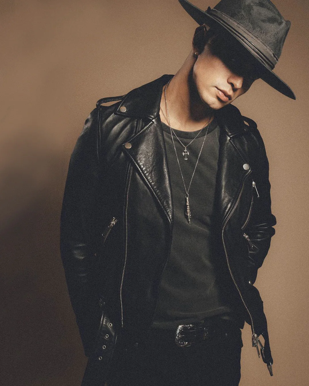 DEMON BACK LEATHER JACKET - Image 7