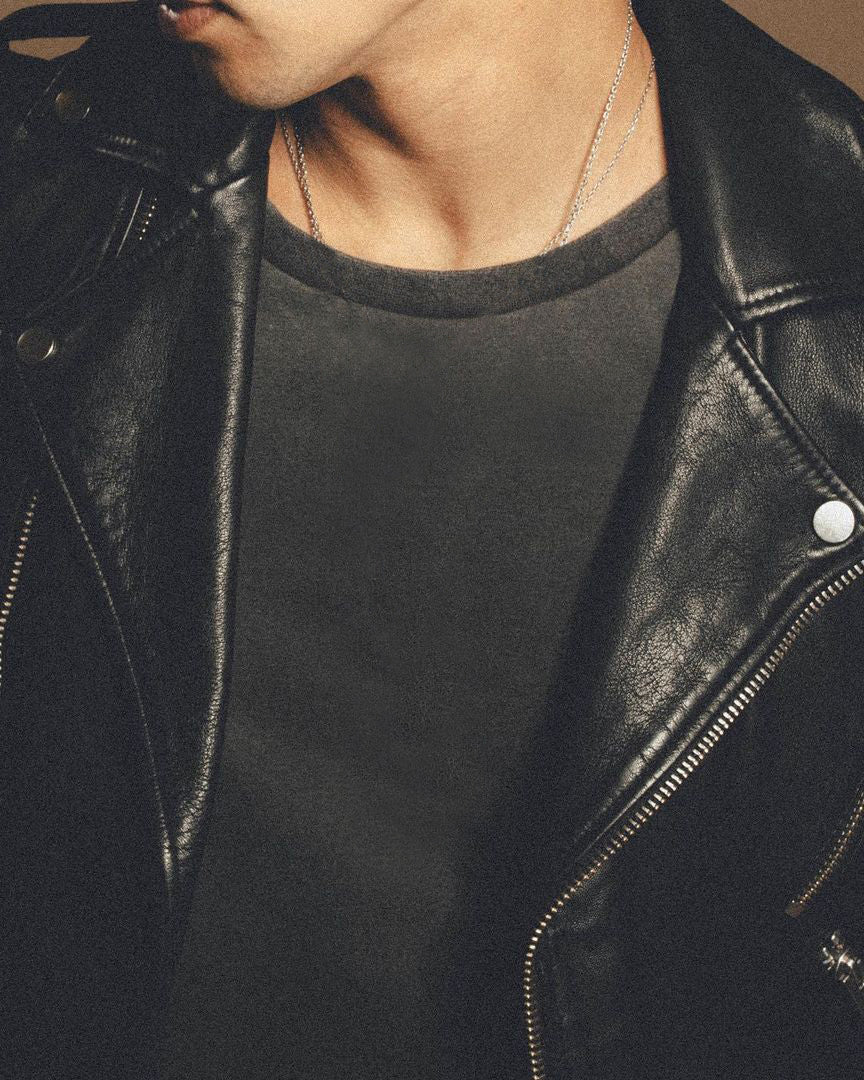 DEMON BACK LEATHER JACKET - Image 8