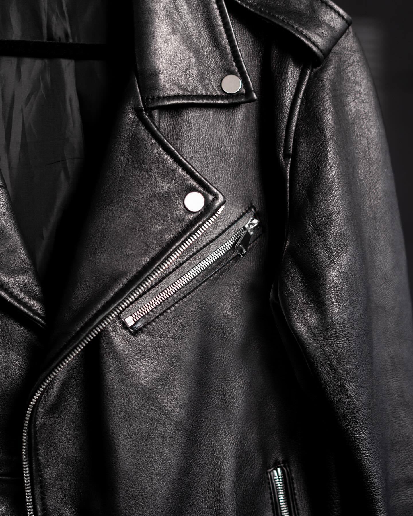 DEAD INSIDE LEATHER JACKET - Image 4